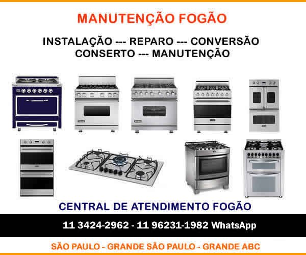 Manutenção de Fogão